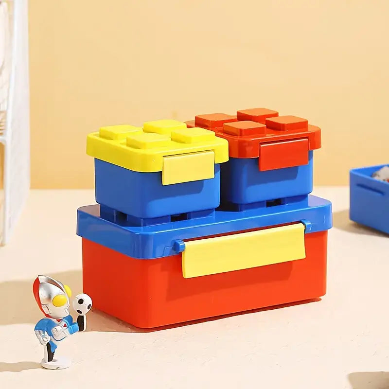 Retro Building Blocks Bento Box