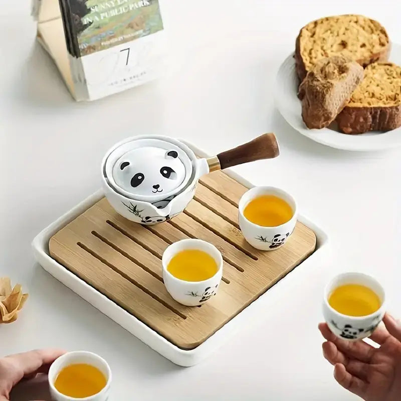 Panda Family Teapot Set